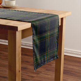 Caminho De Mesa Pequeno Heritage Evergreen Tartan Xadrez | Luxo de Inverno