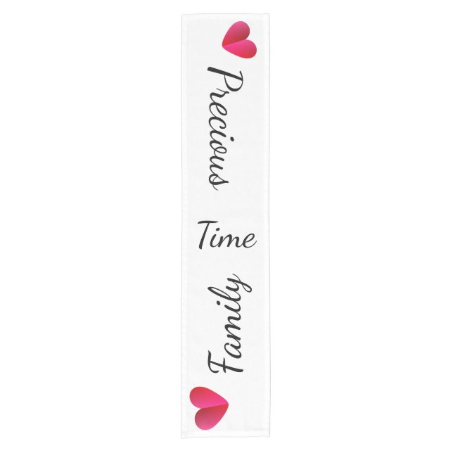 Caminho De Mesa Pequeno Hora da Família, Precioso (Frente)