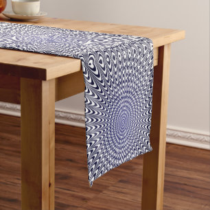 Caminho De Mesa Pequeno ilusão óptica realista