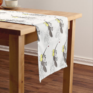 Caminho De Mesa Pequeno Imagem de desenho animado de insetos mosquitos eng