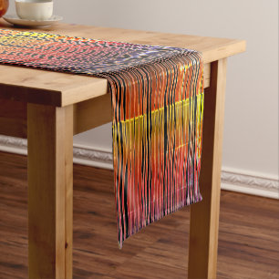 Caminho De Mesa Pequeno Impressão Afrocentrico Contemporâneo