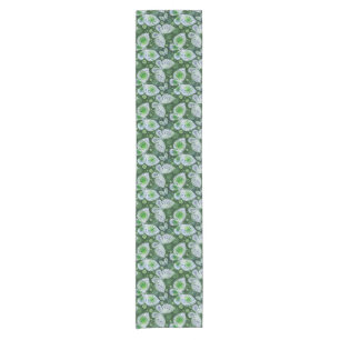 Caminho De Mesa Pequeno Impressão Verde de Borboleta de Paisley