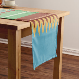 Caminho De Mesa Pequeno Indígenas padrão 5 Mesa