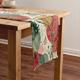 Caminho De Mesa Pequeno Inverno / Abstrato de Natal