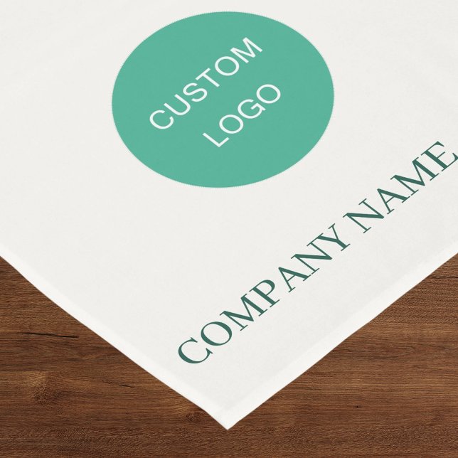 Caminho De Mesa Pequeno Ivory emerald green salon business logo (Criador carregado)