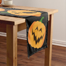 Jack o' lanterna Halloween Mesa Runner