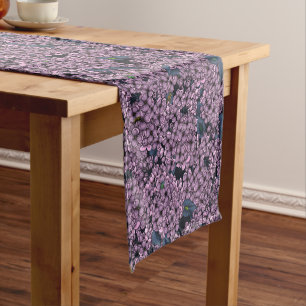 Caminho De Mesa Pequeno Jardim Violet Lilac