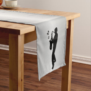 Caminho De Mesa Pequeno Jogador saxofone