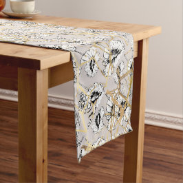 Caminho De Mesa Pequeno Kintsugi japonês.