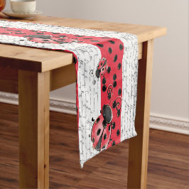 Caminho De Mesa Pequeno Ladybug Ladybird design
