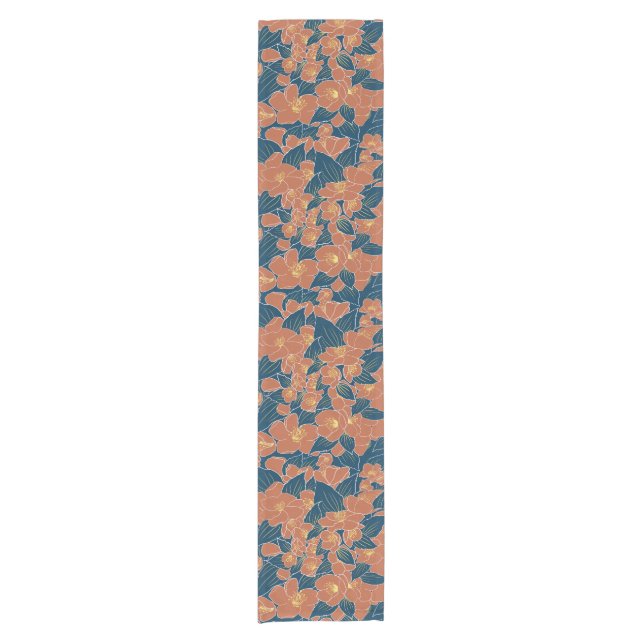 Caminho De Mesa Pequeno Laranjas doces (Frente)