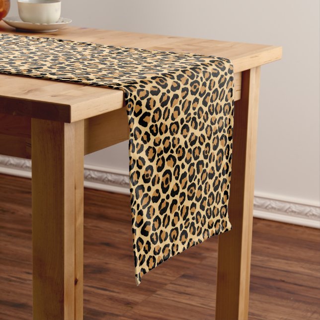Caminho De Mesa Pequeno Leopard Print Animal Print (No Local)