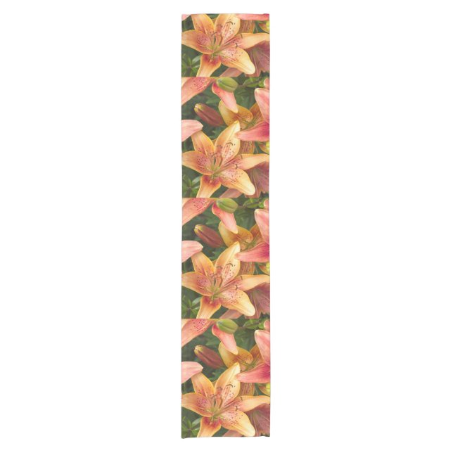 Caminho De Mesa Pequeno Lírios de jardim (Frente)