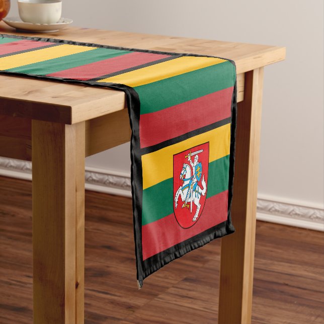 Caminho De Mesa Pequeno Lituânia Flag Home decor, Lituânia / Ventiladores  (No Local)