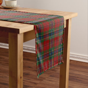 Caminho De Mesa Pequeno Maclean Tartan Scottish Modern MacLean do Duart