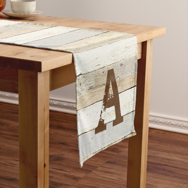 Caminho De Mesa Pequeno Madeira russa e carta (No Local)