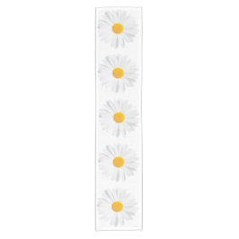 Caminho De Mesa Pequeno margarida branca