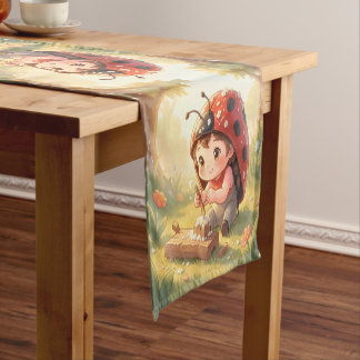Caminho De Mesa Pequeno Marienkäfer und das verborgene Nektarkönigreich