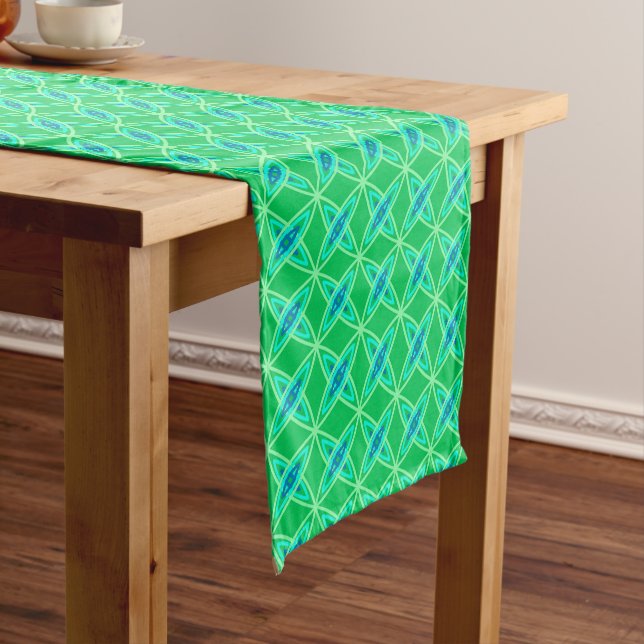 Caminho De Mesa Pequeno Meio século Atômica moderno - Jade Green (No Local)