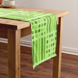 Caminho De Mesa Pequeno Meio século Círculos Modernos Linhas Chartreuse