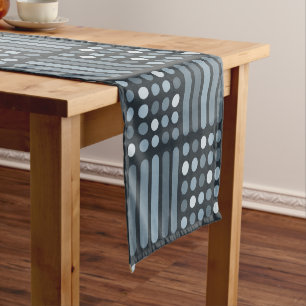 Caminho De Mesa Pequeno Meio século com Linhas de Círculos Modernos