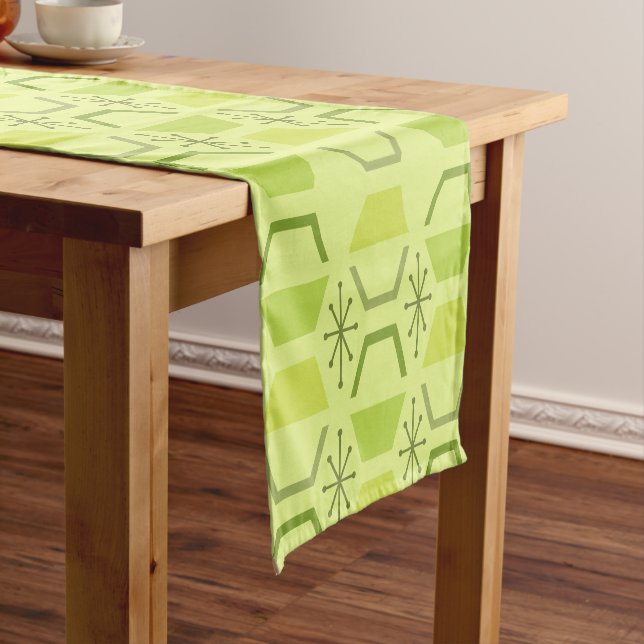 Caminho De Mesa Pequeno Meio século Hexágono Moderno (No Local)