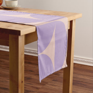 Caminho De Mesa Pequeno Meio século moderna de Lavanda de padrão