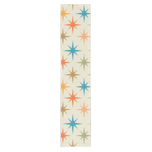Caminho De Mesa Pequeno Meio século Moderno Colorido de Starburst Atômica
