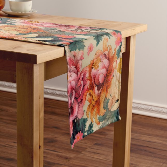 Caminho De Mesa Pequeno mesa de padrão japonês RUNNER (No Local)