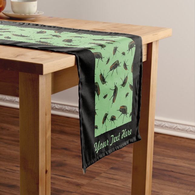 Caminho De Mesa Pequeno Mesa do besouro - Personalização opcional (No Local)