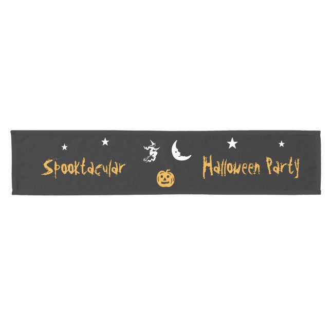 Caminho De Mesa Pequeno Mesa Spooktacular do Halloween Runner por RoseWrit (Horizontal)