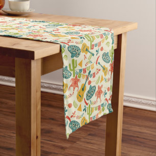 Caminho De Mesa Pequeno mexicano Fiesta Themed