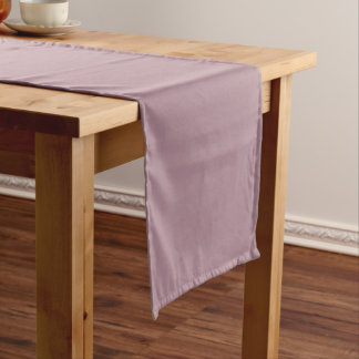 Caminho De Mesa Pequeno Modern Heritage Solid Dusty Mauve