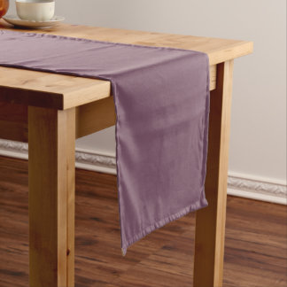Caminho De Mesa Pequeno Modern Heritage Solid Vintage Plum