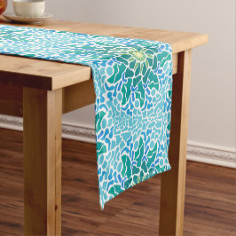 Caminho De Mesa Pequeno Mosaico Marino