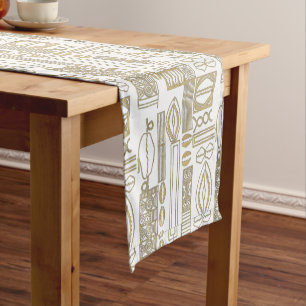Caminho De Mesa Pequeno Motif Urbano Moderno Afrocentrico