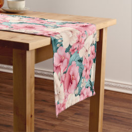 Caminho De Mesa Pequeno Nº 4 Padrão floral