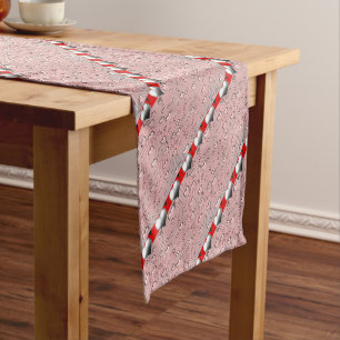 Caminho De Mesa Pequeno Namorados do corredor do Tablecloth