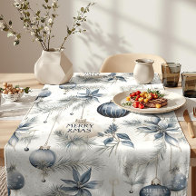 Natal Azul e Dourado sofisticado