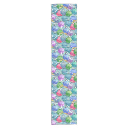 Caminho De Mesa Pequeno Natal em chamas