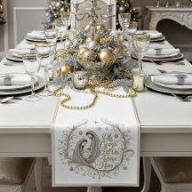 Natividade de Natal prateada e dourada