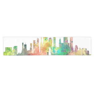 CAMINHO DE MESA PEQUENO NEW YORK, SP DA SKYLINE DE NY -