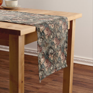 Caminho De Mesa Pequeno O Acidente Velvet - Design gótico vitoriano