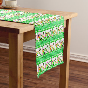 Caminho De Mesa Pequeno O dia de St Patrick do corredor do Tablecloth