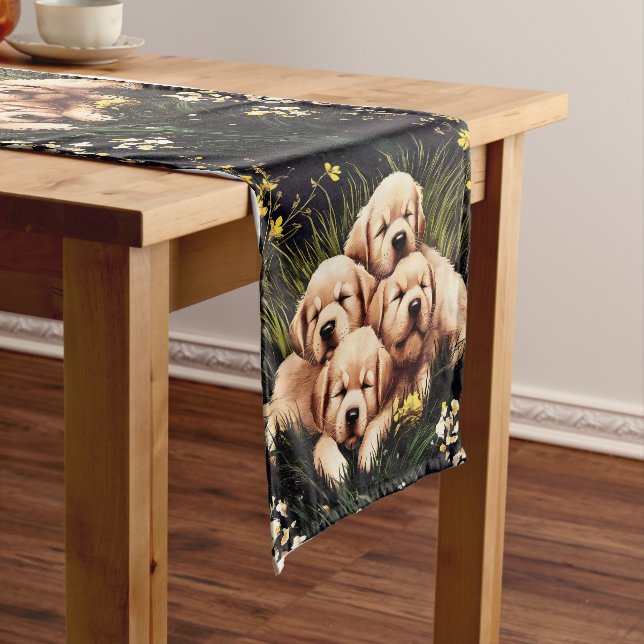 Caminho De Mesa Pequeno Ouro Retriever Mesa Runner (No Local)