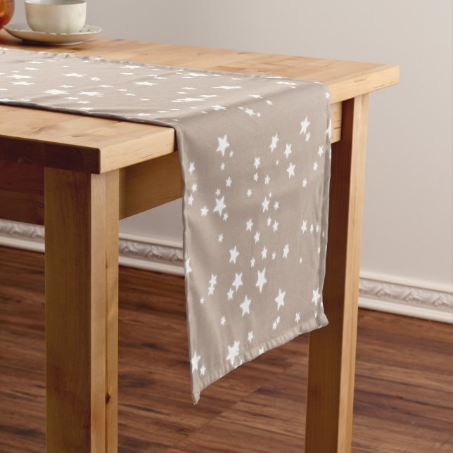 Caminho De Mesa Pequeno Padrão de estrelas (No Local)