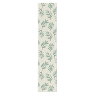 Caminho De Mesa Pequeno Padrão de Folhas da Floresta Tropical da Floresta