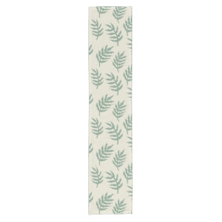 Caminho De Mesa Pequeno Padrão de Folhas da Floresta Tropical da Floresta 