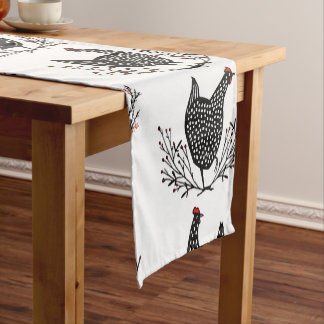 Caminho De Mesa Pequeno Padrão de frango sem costura