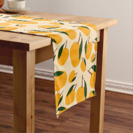 Caminho De Mesa Pequeno Padrão de Fruta Mango Summer